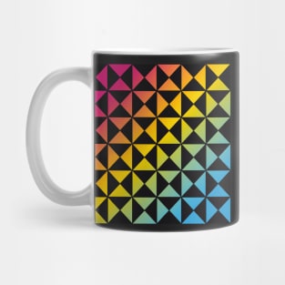 Rainbow Triangle Pattern v1 Mug